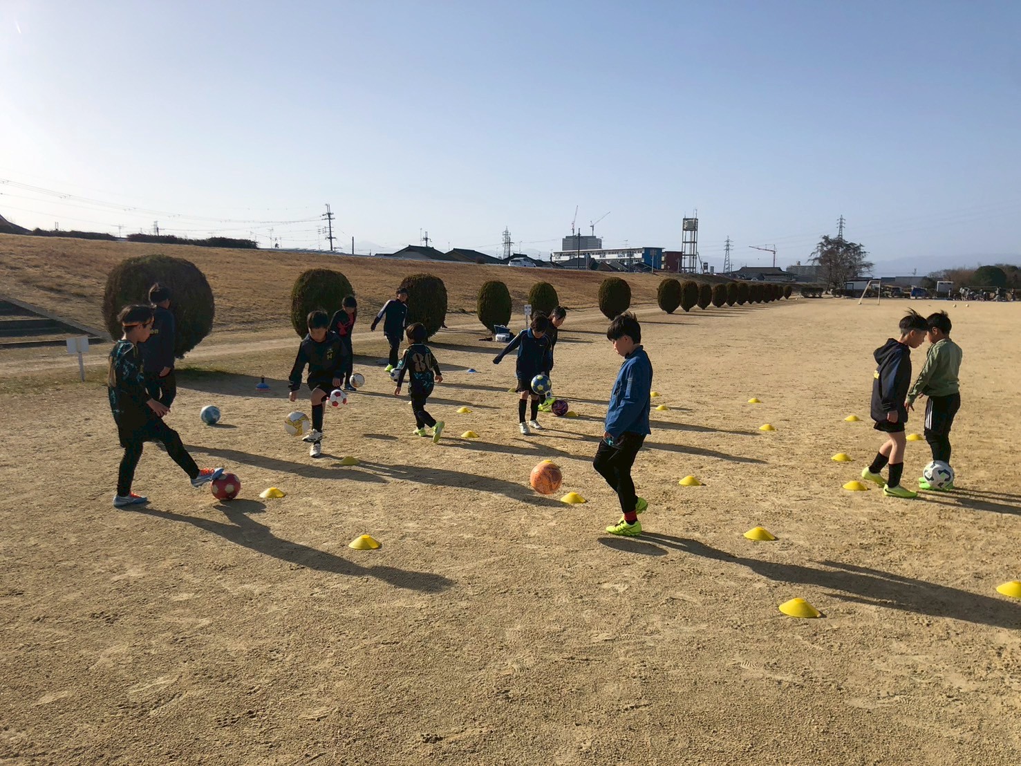 FC Eden 練習風景