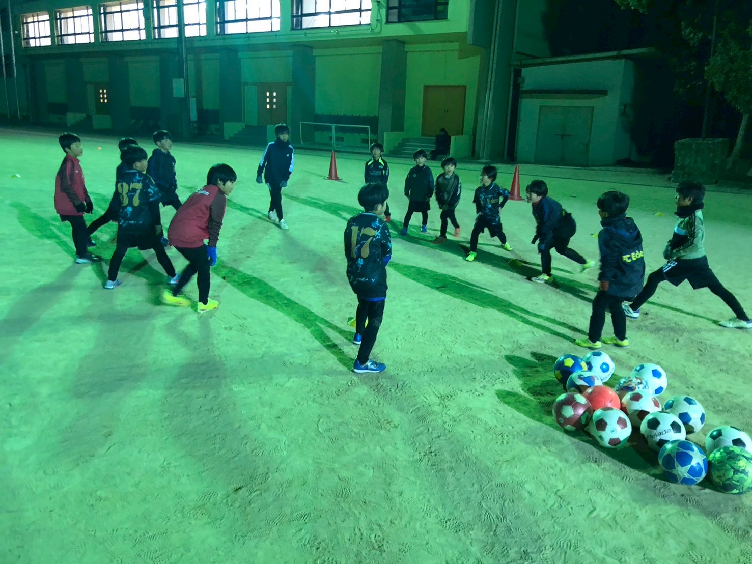 FC Eden 練習風景