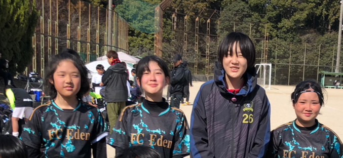 女の子も楽しく練習中