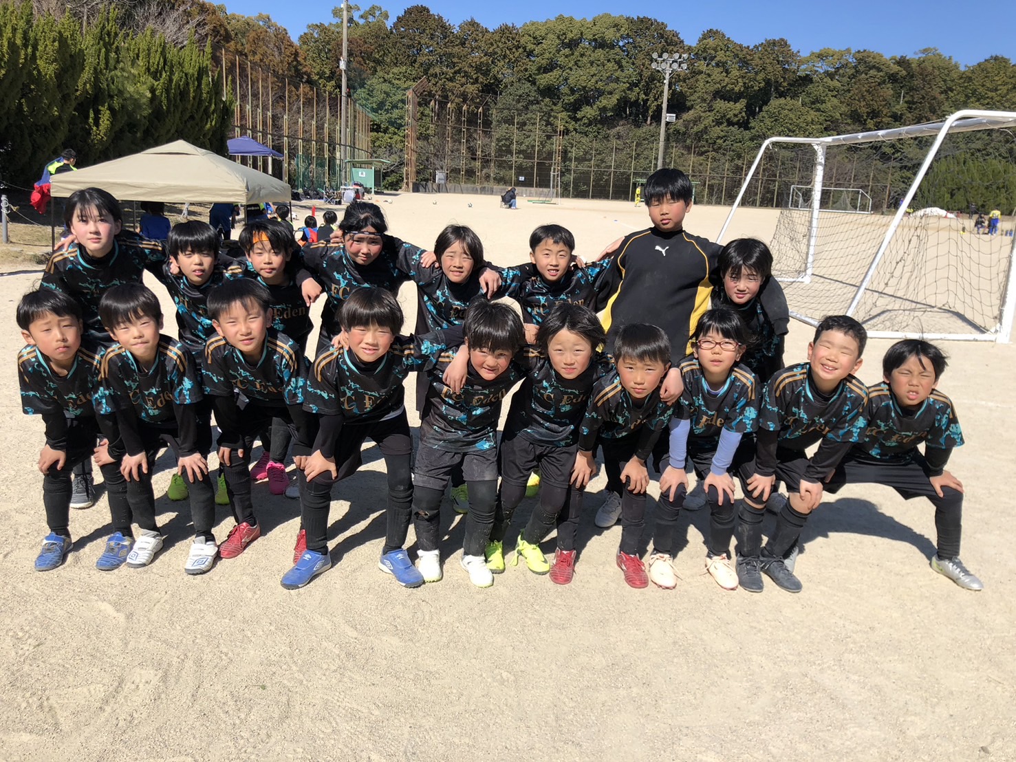 保護者の当番・付き添いなし FC Edenの様子